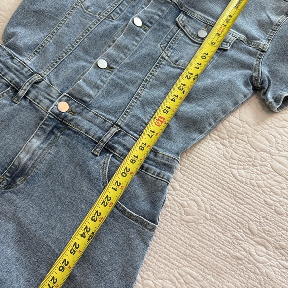 Denim Romper Y2K retro - Picture 8 of 10